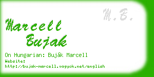 marcell bujak business card